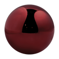 Dekra-Lite Large Burgundy Shiny Shatterproof Ornament