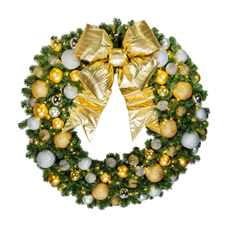 Elegant Pre-Decorated Wreaths