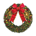 Dekra-Lite Classic Christmas Pre-Decorated Wreath