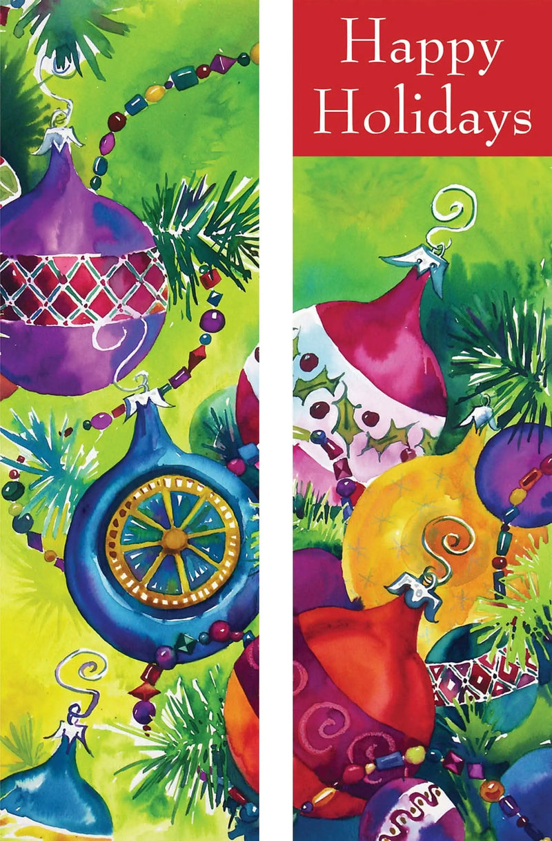 Colorful Ornament Double Vinyl Banner Set