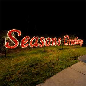 Season's Greetings Display