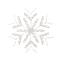 Dekra-Lite 5' Deluxe Forked Snowflake LED Lit Pole Mount