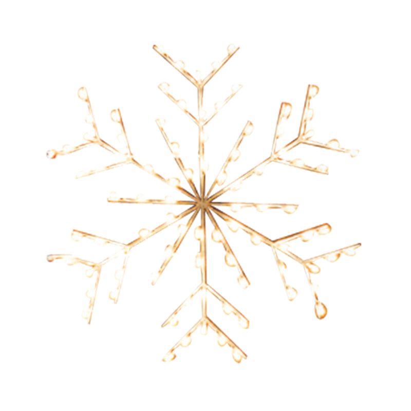 Deluxe Ice Snowflake LED Pole Mounts