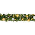 Dekra-Lite 10' Elegant Pre-Decorated Garland
