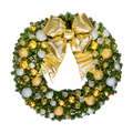 Dekra-Lite Elegant Pre-Decorated Wreath