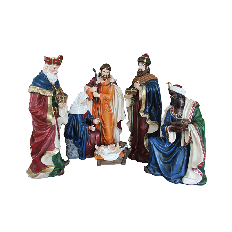 Fiberglass Nativity Scene