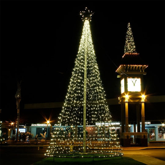 Flag Pole Tree of Lights Collection