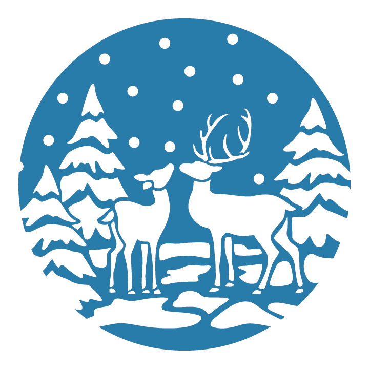 Reindeer Gobo