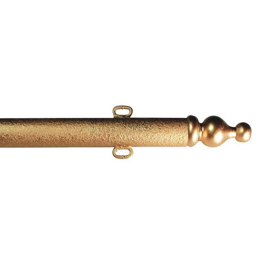 Garland Pole with Finial Ends