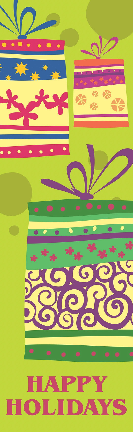 Gift Giving Single Vinyl Banner