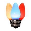 Dekra-Lite C7 Orange, Blue, And Red Opaque Light