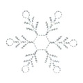 Dekra-Lite LED Ropelight Bubble Snowflake