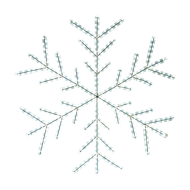 LED Ropelight Festive Snowflake