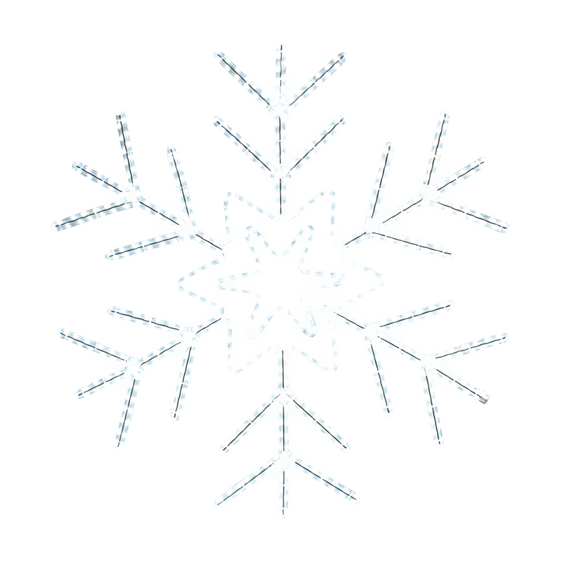 LED Ropelight Radiant Snowflake