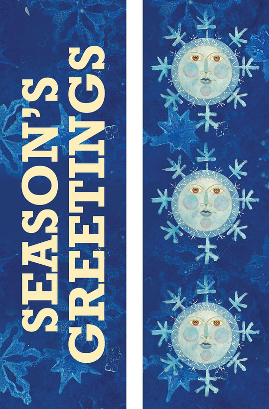 Mr. Snowflake Double Vinyl Banner Set