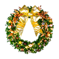 Dekra-Lite Precious Metals Pre-Decorated Wreath