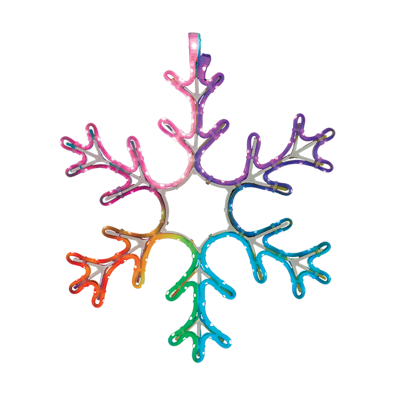 RGB Snowflakes