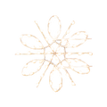 Dekra-Lite Spiral Snowflake LED Lit Pole Mount