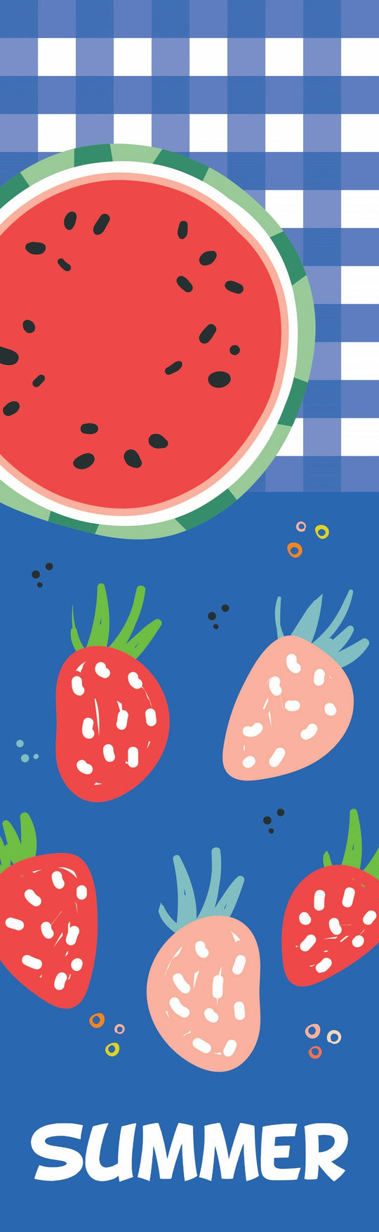 Summer Picnic Single Vinyl Banner