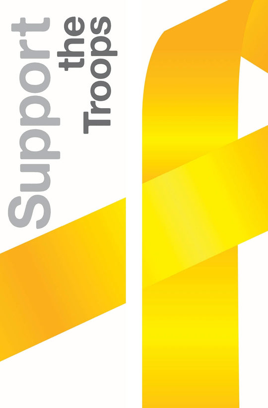 Support The Troops Double Vinyl Banner Set