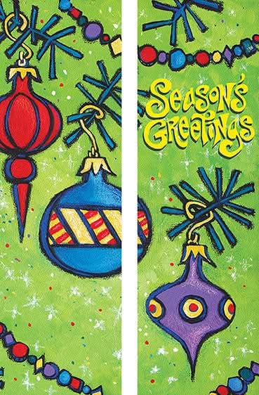 Tis The Season Double Vinyl Banner Set