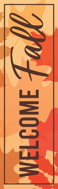 30x96 Dekra-Lite fall orange banner that says