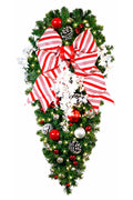 Dekra-Lite Candy Cane Pre-Decorated Spray