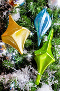 Dekra-Lite Long Diamond Finials on Tree