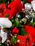 Dekra-Lite Flocked Ornaments Finial