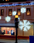 Dekra-Lite Majestic Snowflake LED Ropelight Pole Mount Display