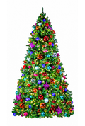 Dekra-Lite Multicolor Pop Pre-Decorated Tree