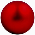 Dekra-Lite Small Red Matte Shatterproof Ornament