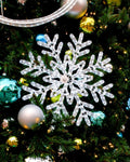 Dekra-Lite LED Ropelight Radiant Snowflake on Tree