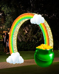 Dekra-Lite St. Patrick's Day Selfie Station Walk Through Ring
