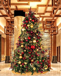 Dekra-Lite Traditional Tidings Pre Decorated Tree Display