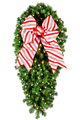 18" Candy Cane Bow