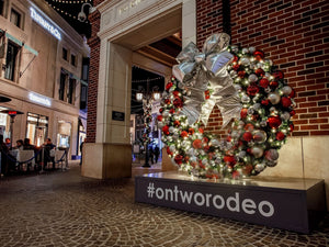 Giant Wreath Selfie Station