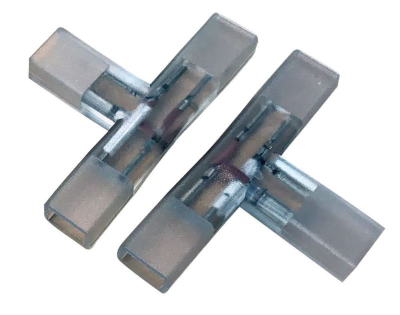 T Connector with Pins for Straight Edge Lighting