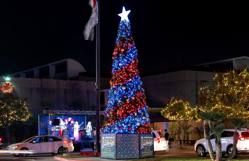 How to flock a Christmas tree?