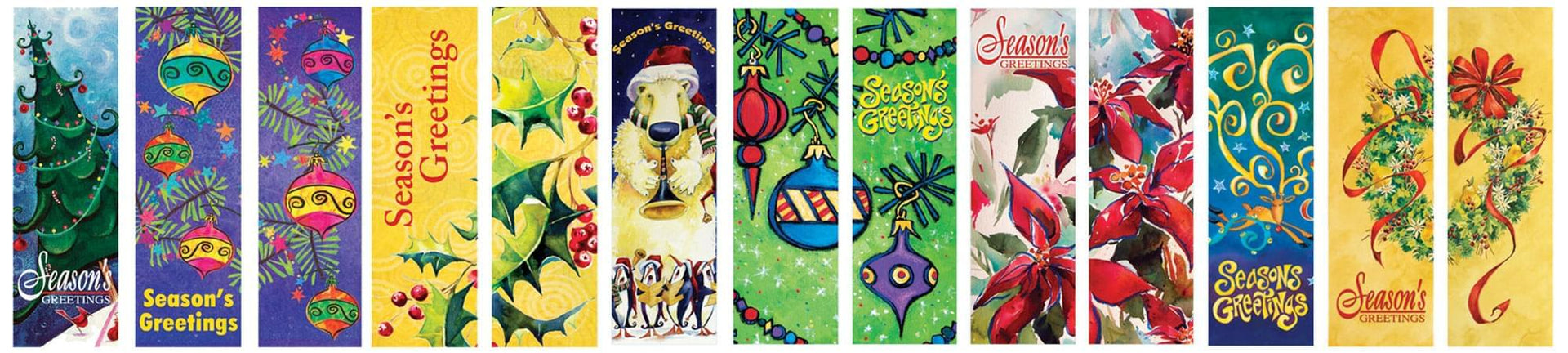 Artistic Holiday Banners