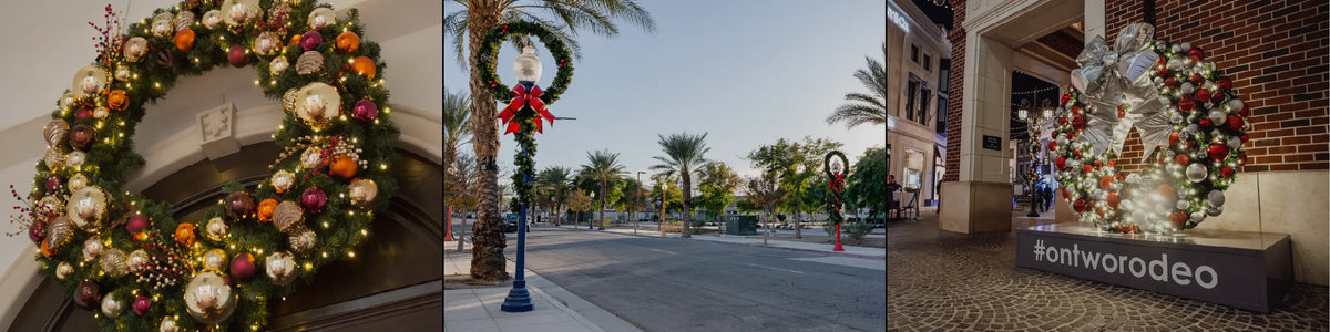Commercial Christmas & Holiday Wreaths