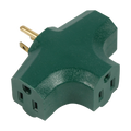 15 amp, 120v T-Triple Adapter