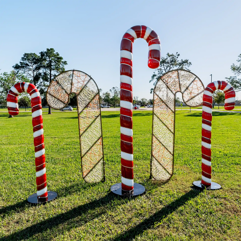 2D Aberdeen Candy Cane