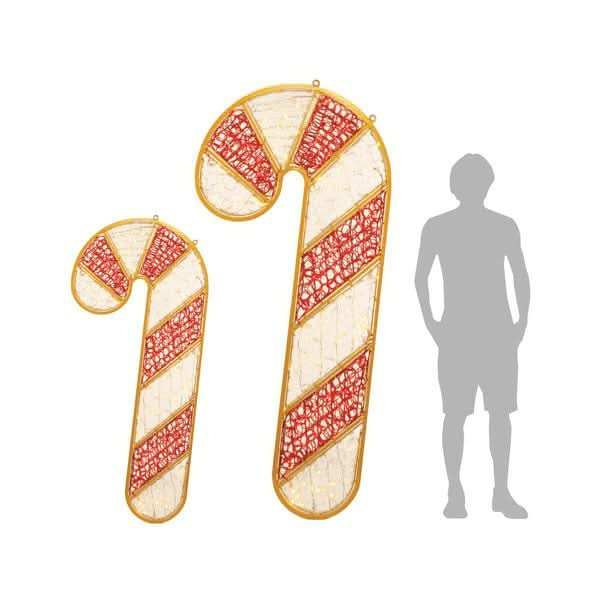 2D Aberdeen Candy Cane