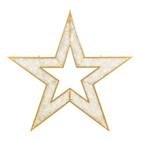 Dekra-Lite Warm White 2D Waterloo Illuminated Star