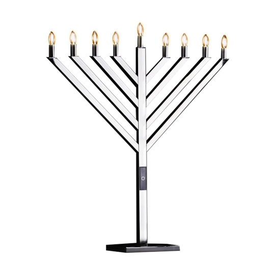 3' Steel Menorah