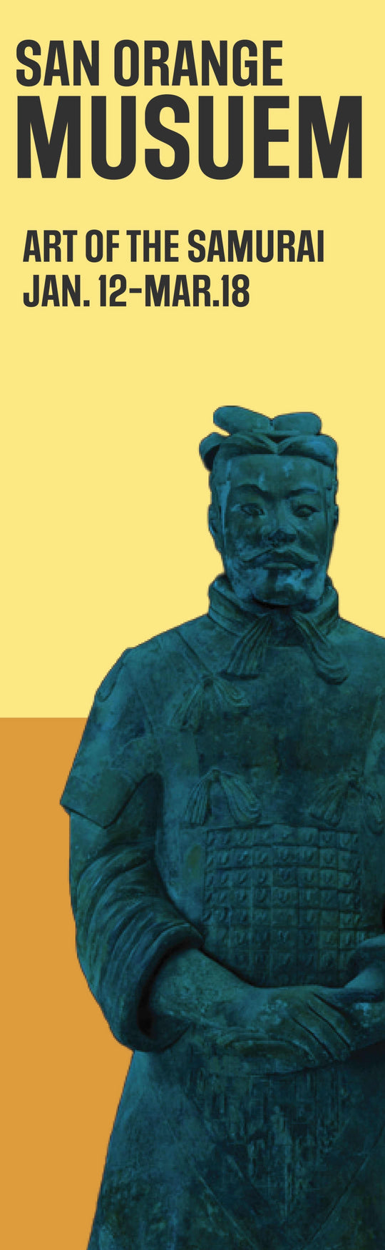 Art of the Samurai Single Vinyl Banner