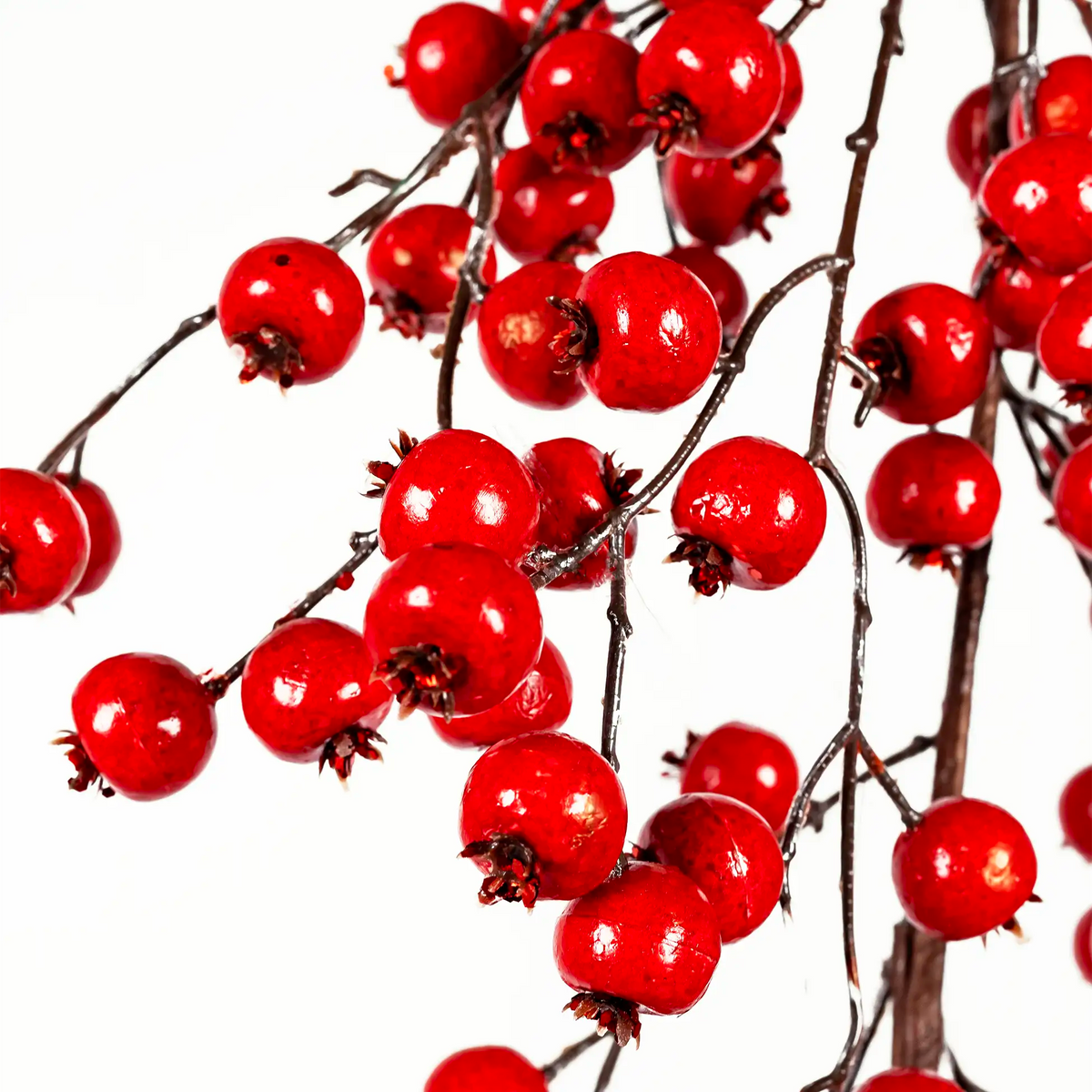 Red & Burgundy Berry Branch – Dekra-Lite