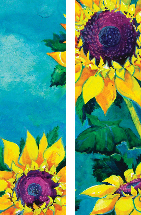 Blooming Double Vinyl Banner Set