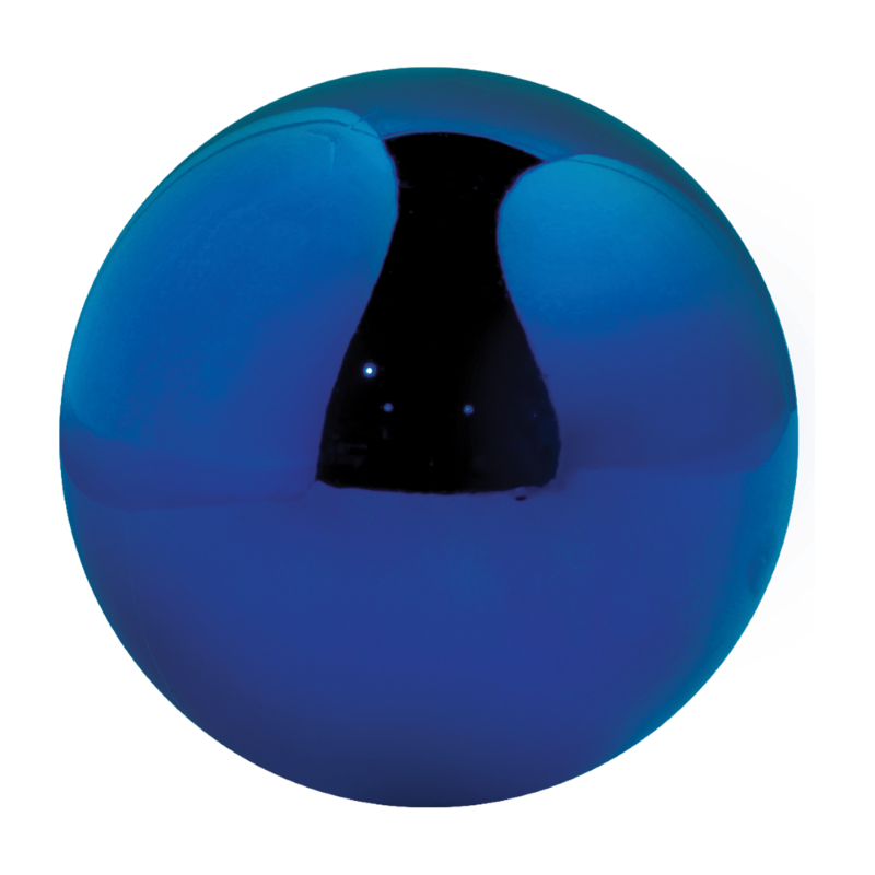 Dekra-Lite Large Blue Shiny Shatterproof Ornament